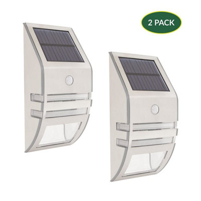 GardenKraft 11279 Pack Of 2 Solar Powered Security Lights