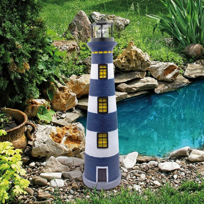 Lighthouse solar deals garden light