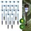 GardenKraft 17689 Set Of 16 Solar Powered Garden Lights