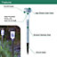 GardenKraft 17689 Set Of 16 Solar Powered Garden Lights
