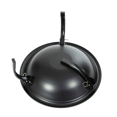 GardenKraft 19589 22" BBQ Grill and Firepit - 6