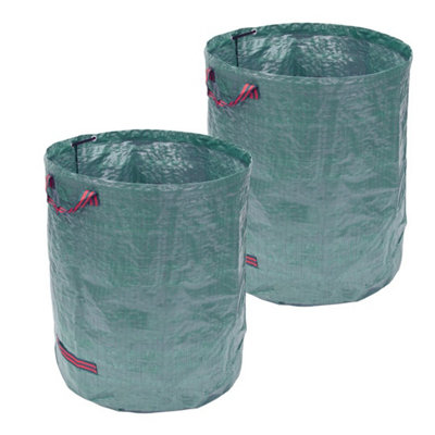 GardenKraft 2 Pack Of Garden Waste Bags DIY at B&Q