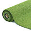 GardenKraft 26019 4m x 1m Green Artificial Grass - 25mm Pile High