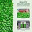 GardenKraft 26130 2.6m x 0.7m Light Ivy Leaf Covered Trellis
