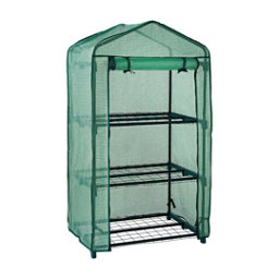 GardenKraft Greenhouses 1 Synthetic Apex Greenhouse - with Flap vent