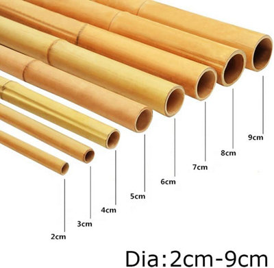 Garden Bamboo Cane Toppers - Pack of 12 – In-Excess Direct