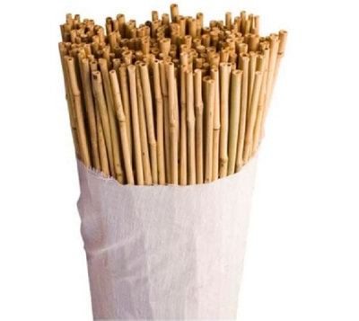 2FT 3FT 4FT 5FT 6FT 7FT Bamboo Canes Strong Thick Garden Plant Support Stick