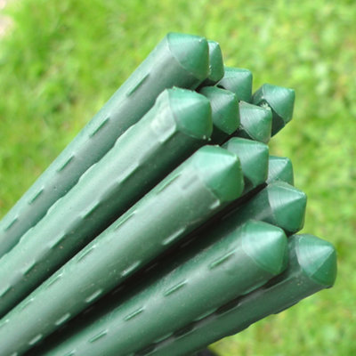 GardenSkill 11mm Dia Plant Stake & Tomato Support Garden Canes 1.2m L x 10 Rods