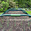 GardenSkill Extendable Metal Garden Tunnel Hoops for Grow Houses Polytunnels 0.85x0.35m H, Pk 3
