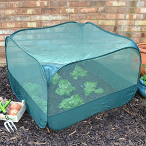 GardenSkill Pop Up Garden Grow House Bird Mesh Vegetable Protection Fruit Cage 1.25x0.65m H
