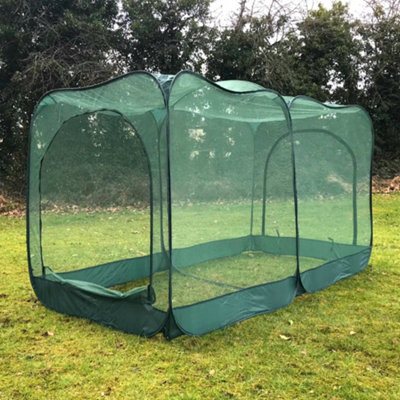 GardenSkill Pop Up Giant Garden Fruit Veg Cage & Plant Protection Crop Cover 2x1x1.35m H