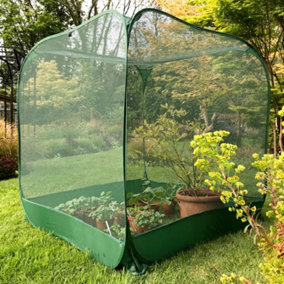 GardenSkill Pop Up Grow House Bird Mesh Vegetable Fruit Plant Protection Cover 1x1.35m H