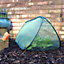 GardenSkill Pop Up Mini Garden Grow Tunnel Cloche Vegetable Plant Fruit Protection Cover 150x60cm H