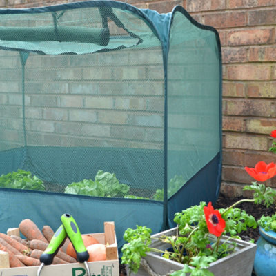 GardenSkill Pop Up Strawberry & Salad Fruit Cage Bird Mesh Pest Protection Cover 1.25m x 0.75m H