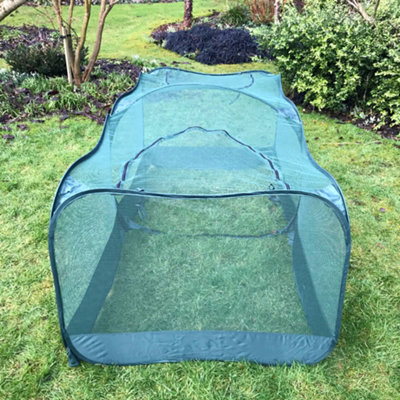 GardenSkill Pop Up XL Garden Fruit Vegetable Cage & Plant Protection Crop Cover 2x1x0.75m H