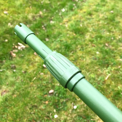 GardenSkill Telescopic Plant Stake & Connector Kit x 4 - Extendable ...
