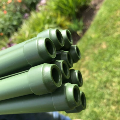 GardenSkill Ultra Heavy Duty 16mm Dia Garden Plant Support Stakes 0.75m L, Pk 8