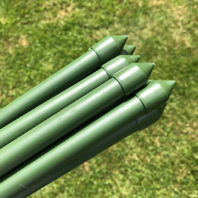 GardenSkill Ultra Heavy Duty 16mm Dia Plant Support Stakes for Tomatoes Flowers 1.2m L, Pk 8