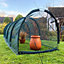 GardenSkill XL Grow Tunnel House Bird Net Insect Mesh Plant Protection Cover 5x1.5m H