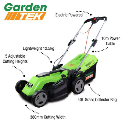 B&q mowers electric hot sale