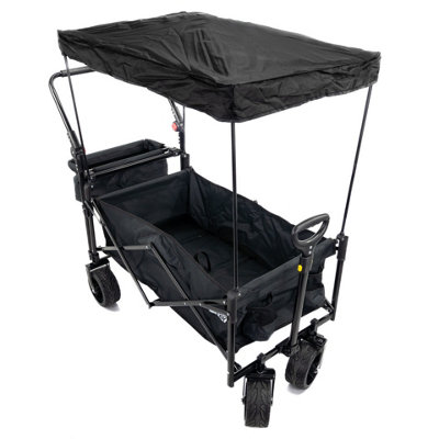 gardentek-festival-trolley-on-wheels-brakes-canopy-and-side-box-90kg