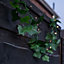 Gardenwize 2 Metre 20 LED Solar Powered Outdoor Ivy Leaf String Lights Fence Wall Decking Patio Decorative Lights