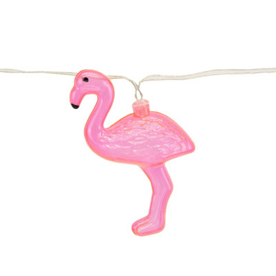 Gardenwize Garden Outdoor 2m Solar Flamingo LED String  Decorative Lights