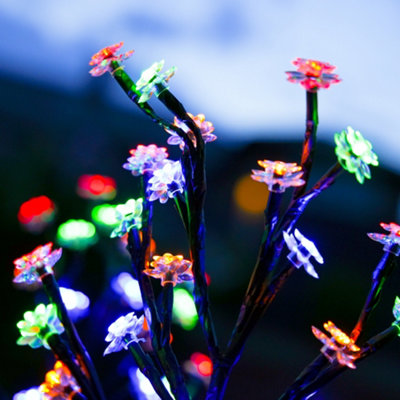 Solar lights that look deals like flowers