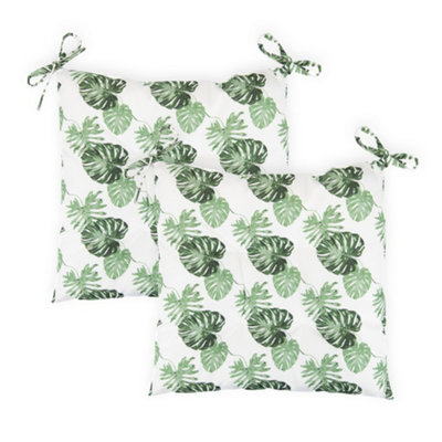 Gardenwize Pair of Outdoor Garden Decorative Bench Seat Pad Cushions