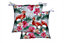 Gardenwize Pair of Outdoor Garden Decorative Bench Seat Pad Cushions- Flamingo Palm