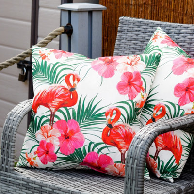 Flamingo cushions clearance