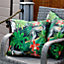 Gardenwize Pair of Outdoor Garden Sofa Chair Furniture Scatter Cushions- Lemur