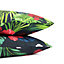 Gardenwize Pair of Outdoor Garden Sofa Chair Furniture Scatter Cushions- Tropical