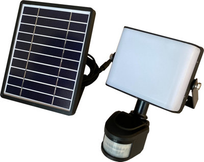 Gardenwize Solar Powered Super Bright LED Motion Sensored Security Flood Light