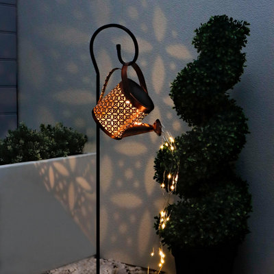 Sausage Dog Solar Garden Light Ornament Decoration 5 Warm White Led 22cm By Bright Garden