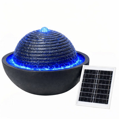 Gardenwize Solar Powered Zen Ripple Solar Water Feature
