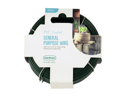 Gardman 14010 PVC Coated Wire 1.2mm x 100m GDM14010