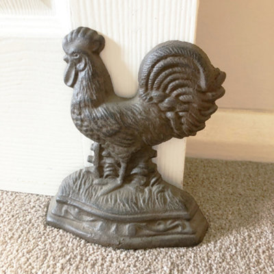 Gardman Cast Iron Rooster Doorstop