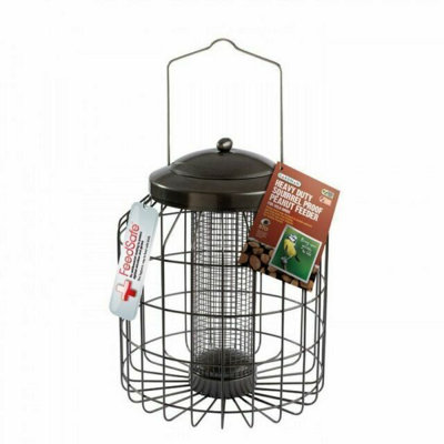 Gardman Heavy Duty Squirrel Proof Fort Wild Bird Food Peanut Feeder Steel