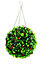 Gardman Holly Effect Topiary Ball Garden Home Christmas Decoration 30cm