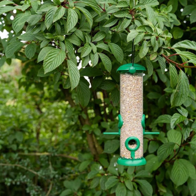 Gardman Large Flip Top Wild Bird Seed Hanging Bird Feeder 28cm