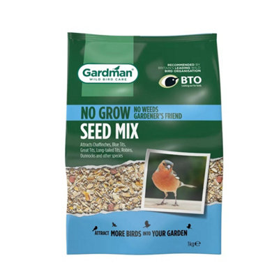 Gardman No Grow Wild Bird Seed Mix - 1kg Price Comparisons | Compare The Build