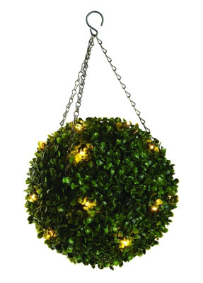 Gardman Pre-lit Topiary Ball Plus 20 Battery Operated LED Lights