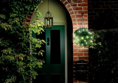 Gardman Pre-lit Topiary Ball Plus 20 Battery Operated LED Lights