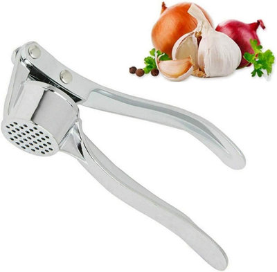 Garlic Press Crusher Squeezer Masher Kitchen Mincer Tool Hand Presser Grinder