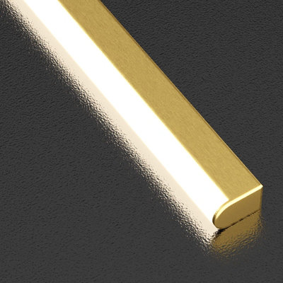 Garwarm 3-Light Dimmable Linear LED Wave Chandelier Light with Remote