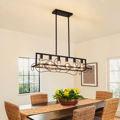 Hanging Lamp Diy Rustic Dining Room Lighting Garwarm Kitchen