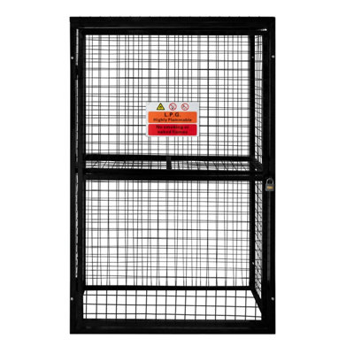 Gas Bottle Mesh Cage 184 x 116 x 57cm