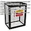 Gas Cylinder Storage Cage - 2x 19KG Cylinders - Outdoor / Propane Safety