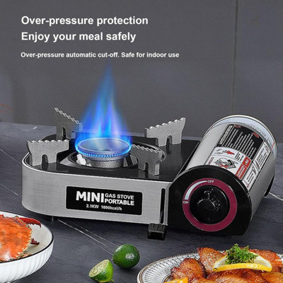 Gas Mini Portable 2.1Kw Camping Outdoor Cooker Stove Single Burner ...